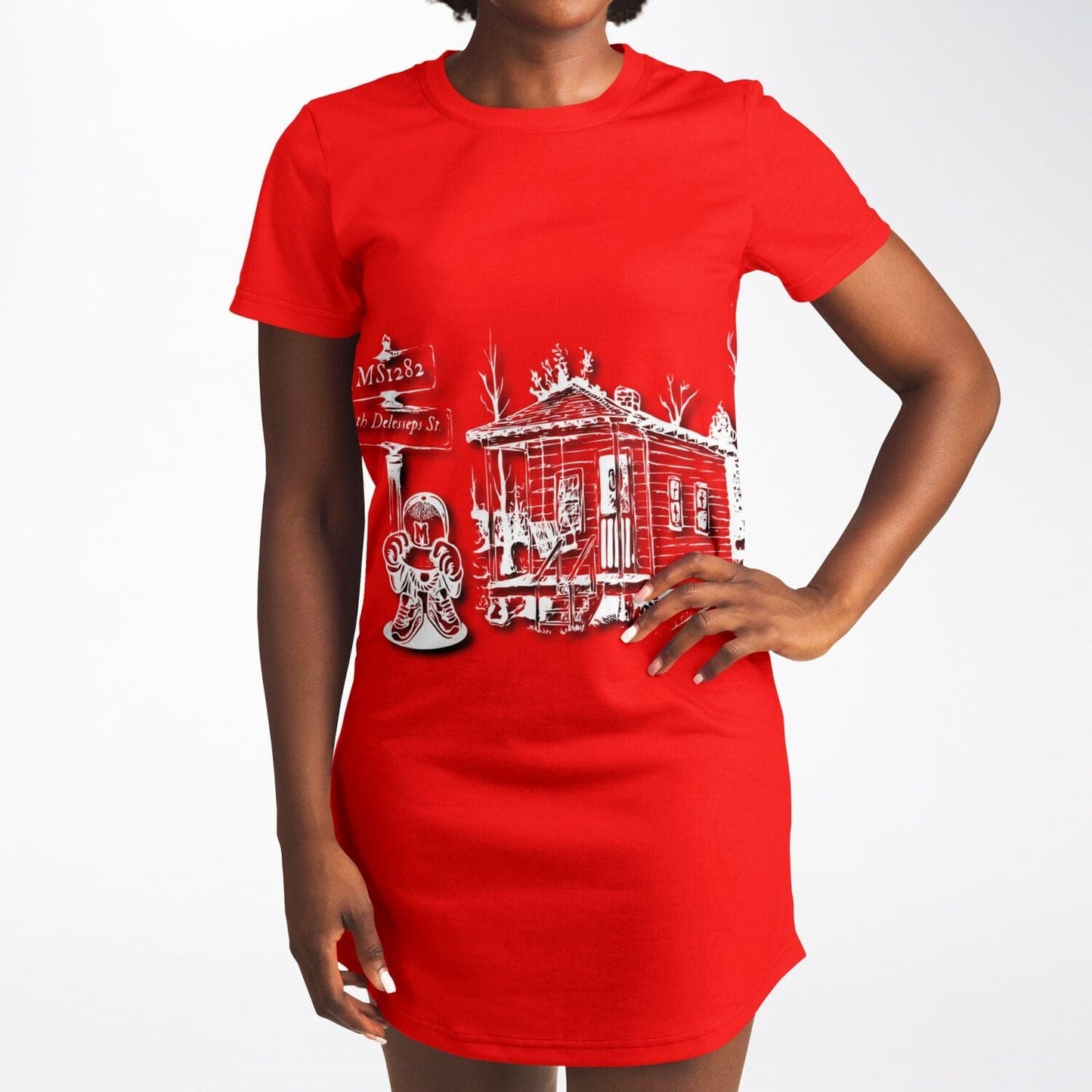 Da Strat T-Shirt Dress — R&W Edition