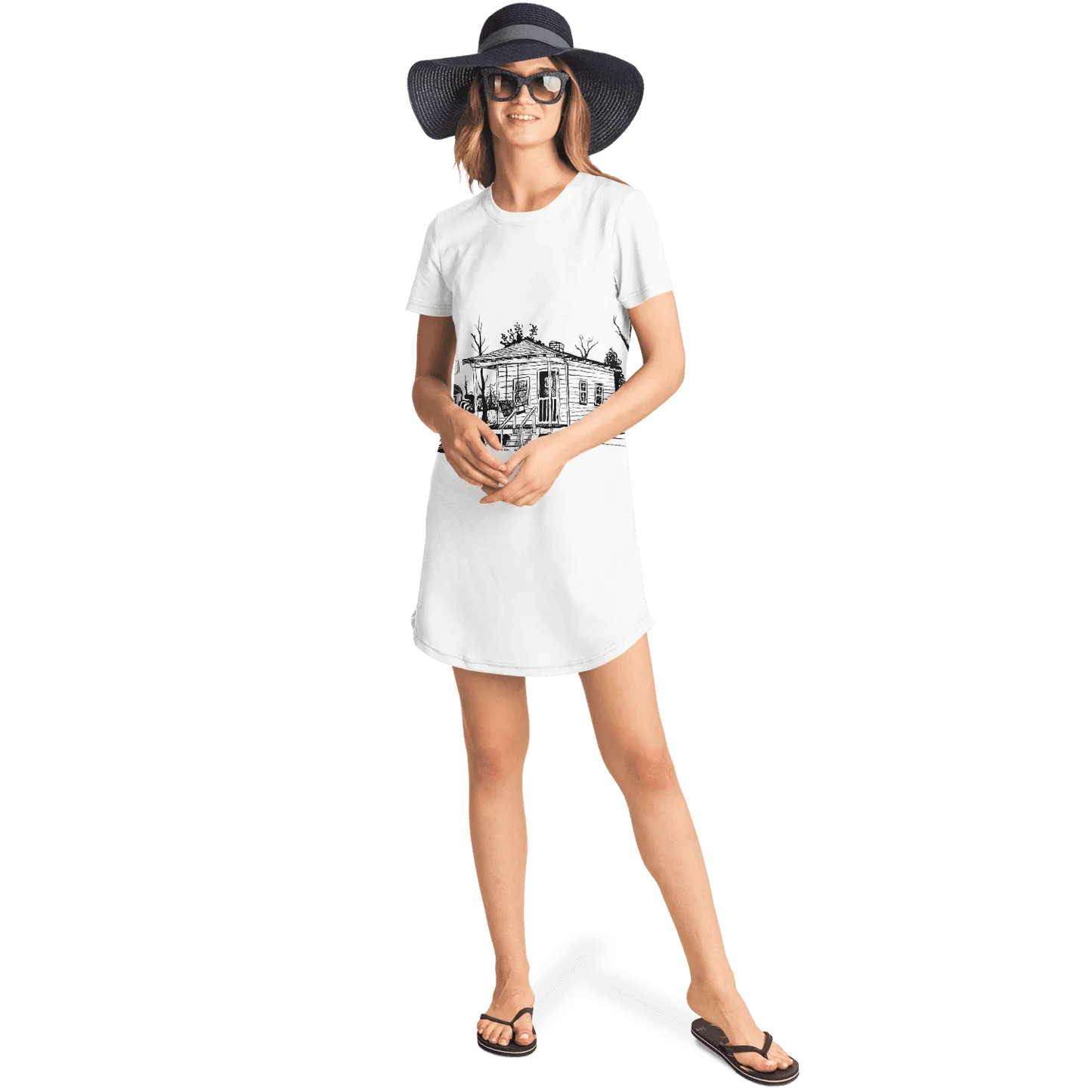 Da Strat t-shirt dress