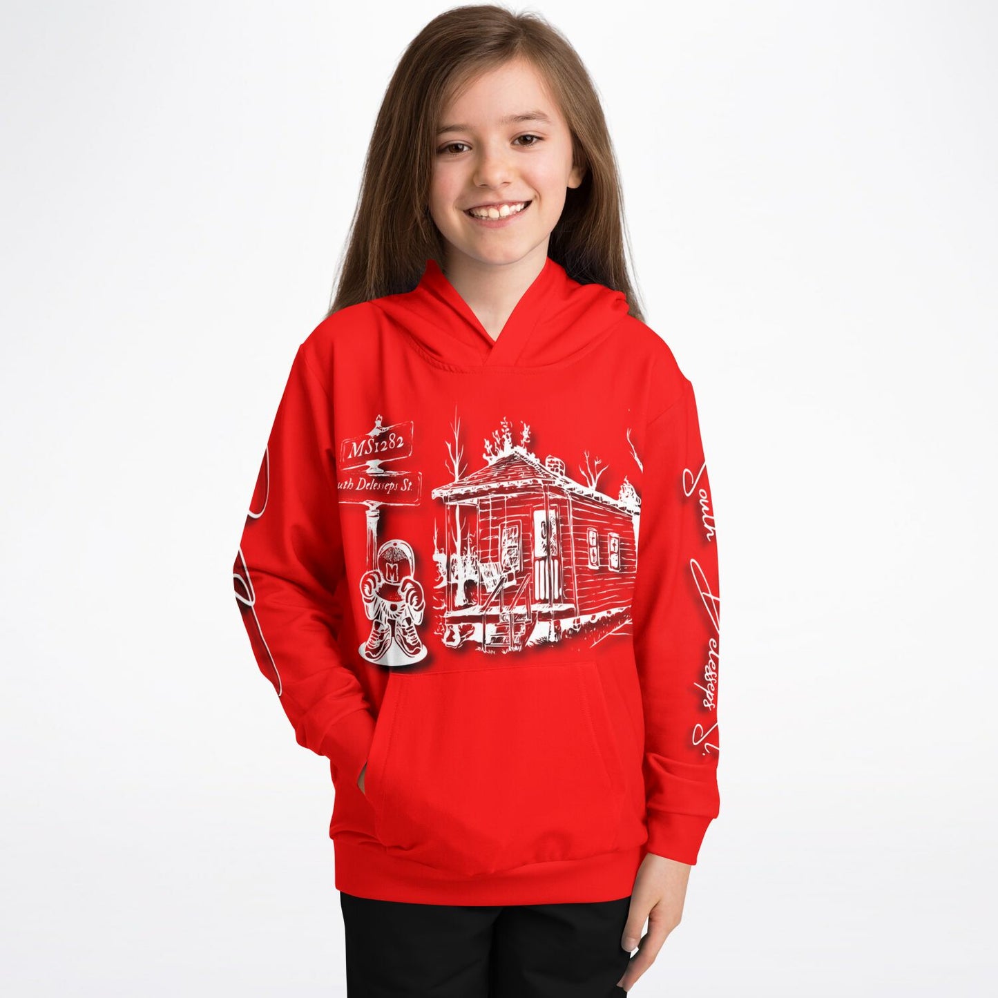 Da Strat Classic Kids Hoodie R&W