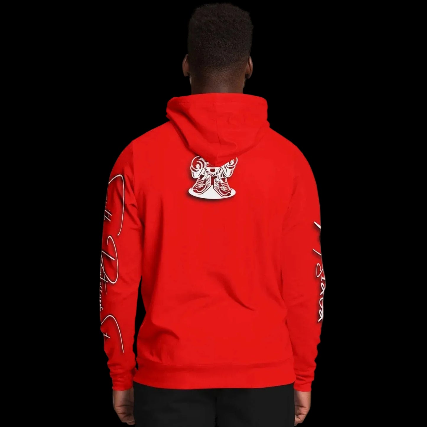 MS1282 Da Strat Classic red white mens hoodie southern sportswear athletic streetwear