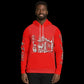 MS1282 Da Strat Classic red white mens hoodie southern sportswear athletic streetwear
