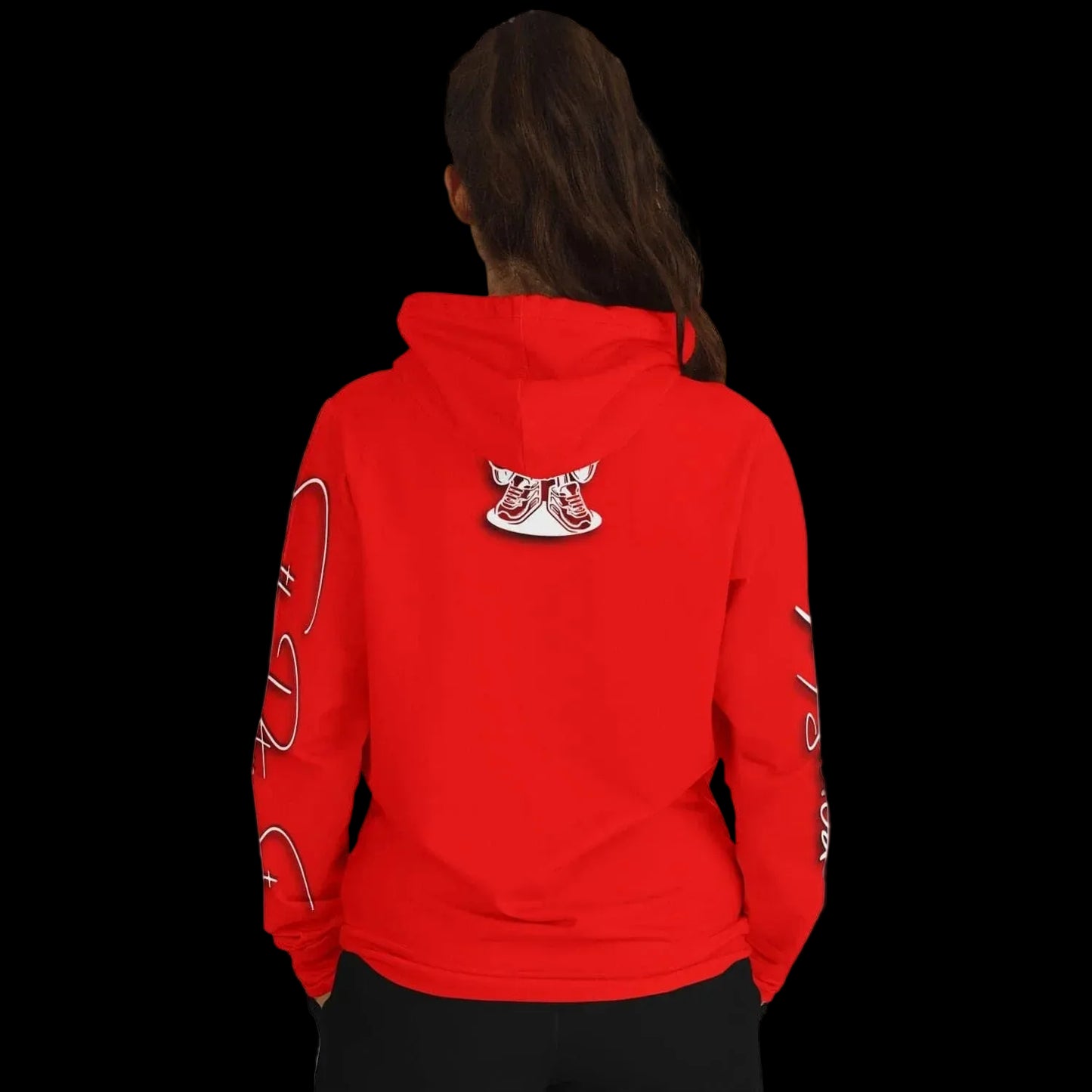 MS1282 Da Strat Classic red white womens hoodie southern sportswear athletic streetwear