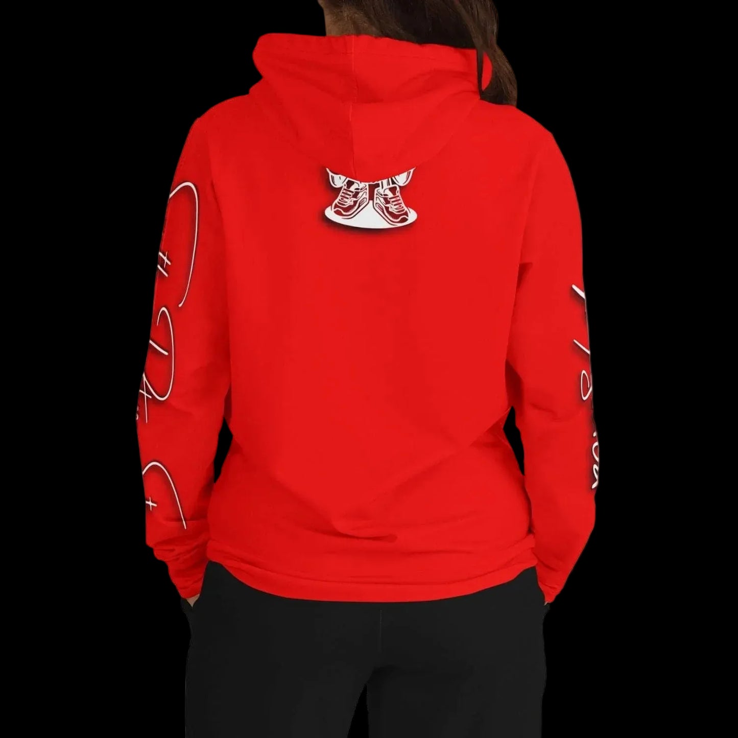 MS1282 Da Strat Classic red white womens hoodie southern sportswear athletic streetwear