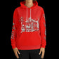 MS1282 Da Strat Classic red white womens hoodie southern sportswear athletic streetwear