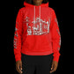 MS1282 Da Strat Classic red white womens hoodie southern sportswear athletic streetwear