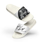 MS1282 Da Strat Classic womens slides black white athletic sandals sportswear slip on slides