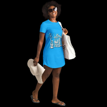 Da Strat T-shirt Dress B&W