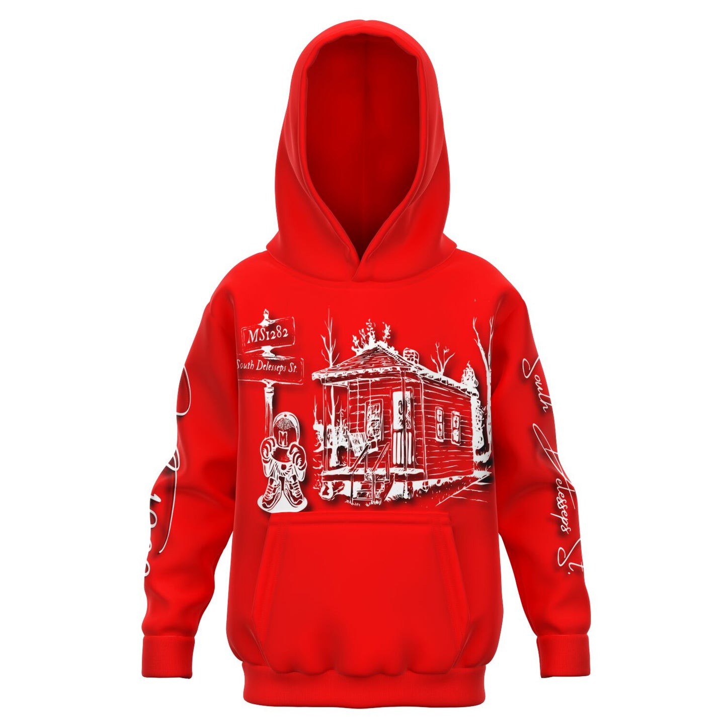 Da Strat Classic Kids Hoodie R&W