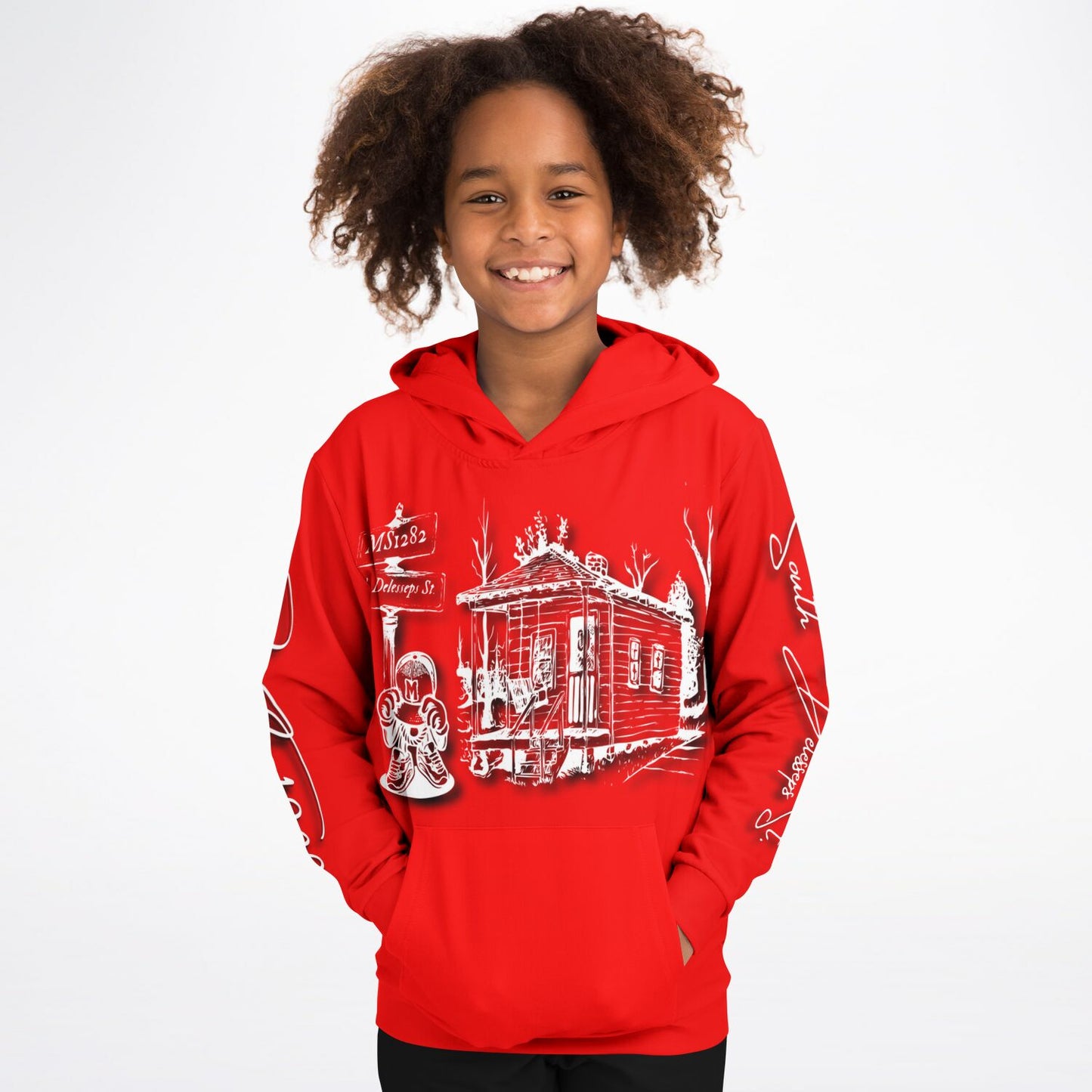 Da Strat Classic Kids Hoodie R&W