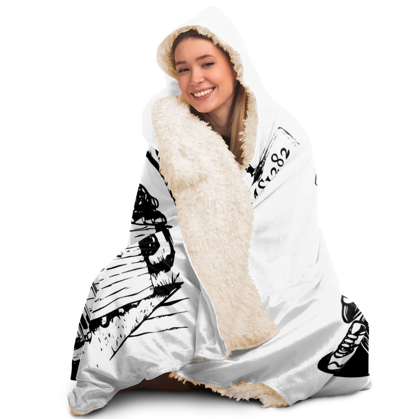 Da Strat Hoodie blanket