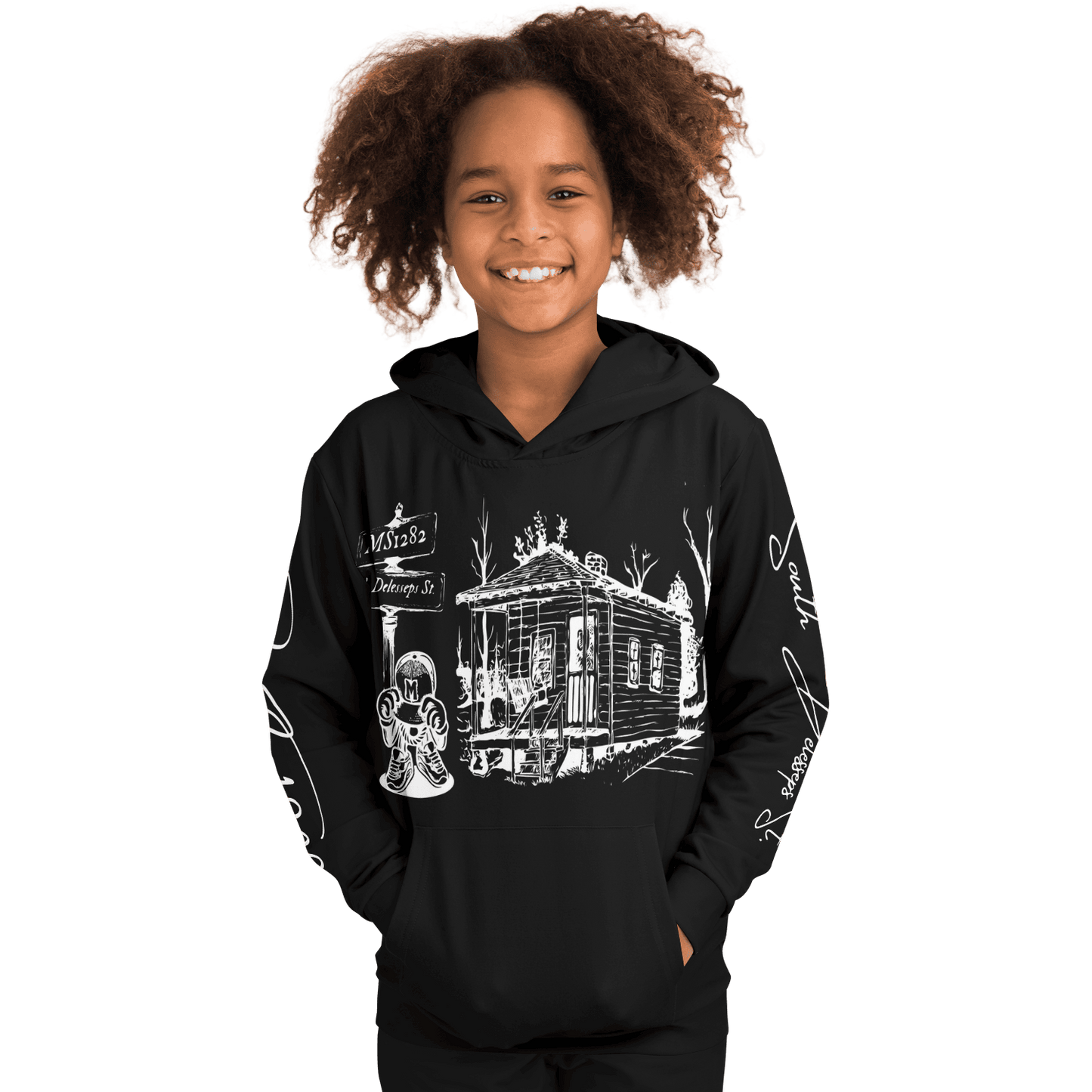 Da Strat Classic Kids Hoodie WB