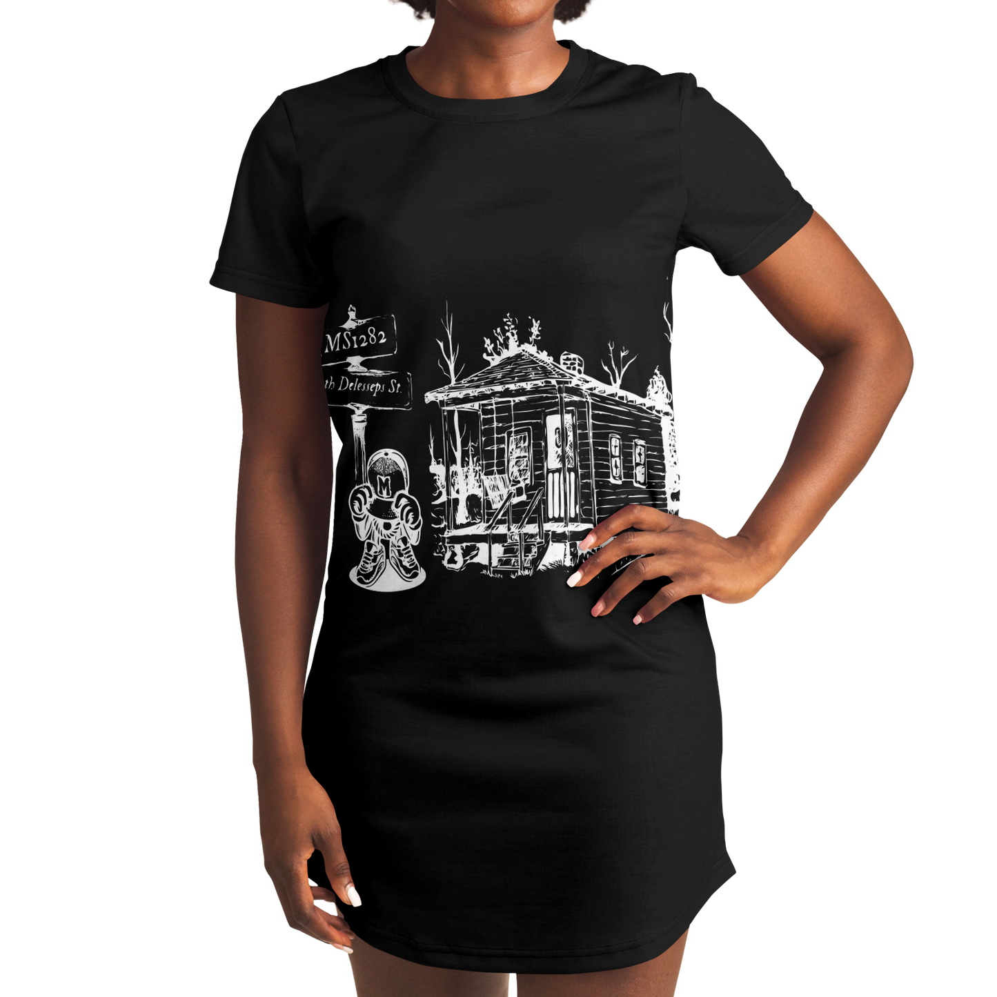 Da Strat T-shirt Dress