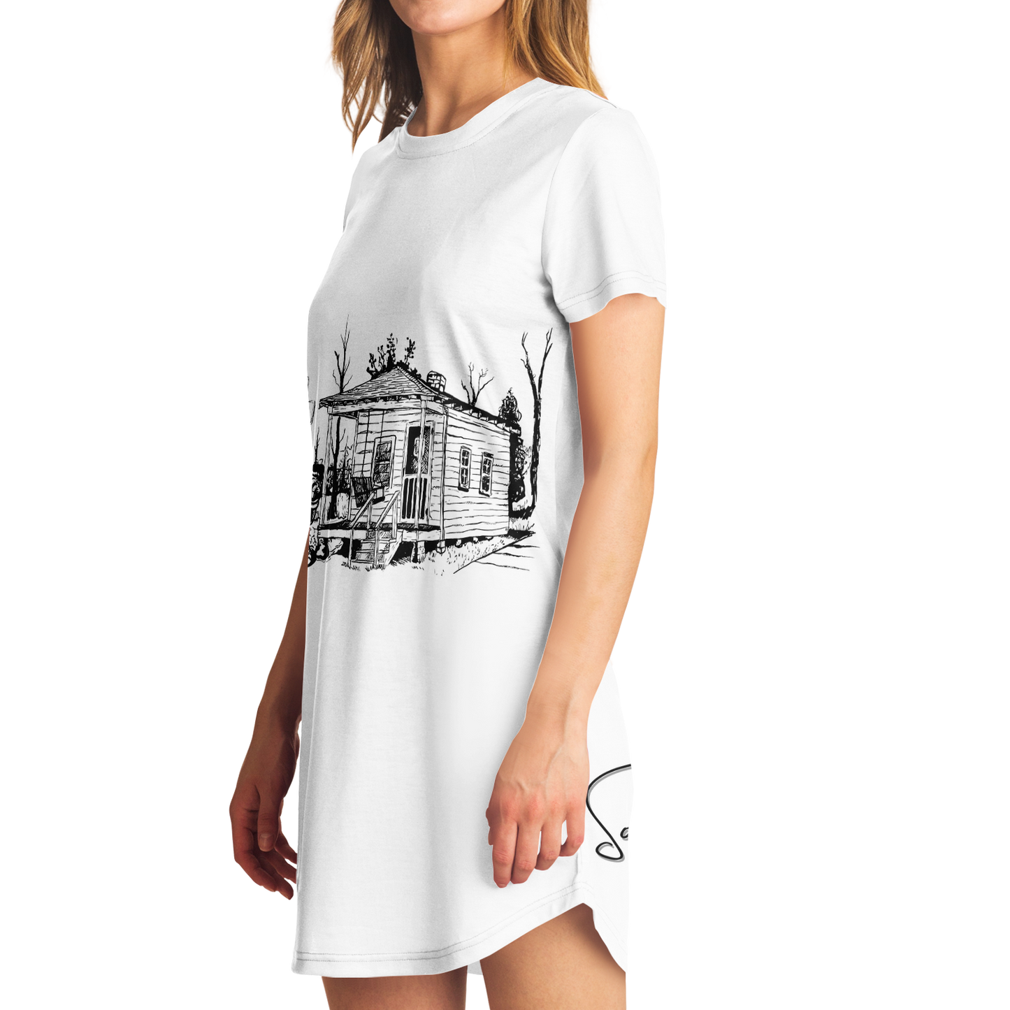 Da Strat t-shirt dress