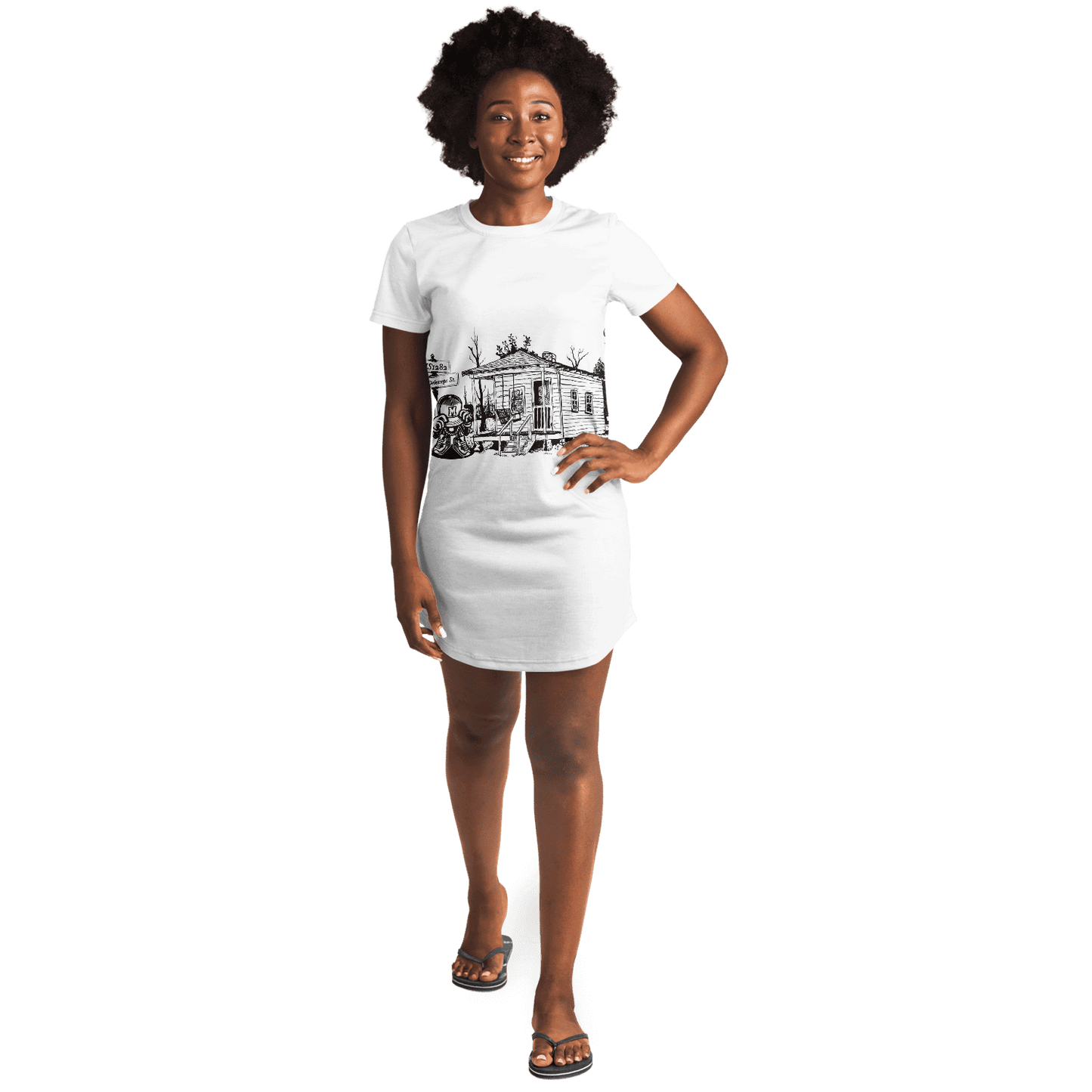 Da Strat t-shirt dress
